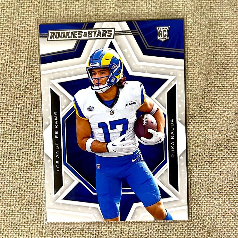 Puka Nacua 2023 Panini Rookies & Stars Los Angeles Rams NFL Football Sports Card